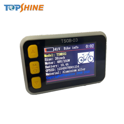 Compteur de vitesse électrique du vélo 4G GPS avec système antivol de BT RFID et calcul des calories